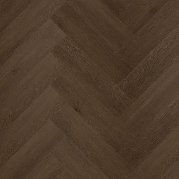 Кварц-виниловая плитка Fargo Herringbone 44-7009-24 Дуб Шварцвальд